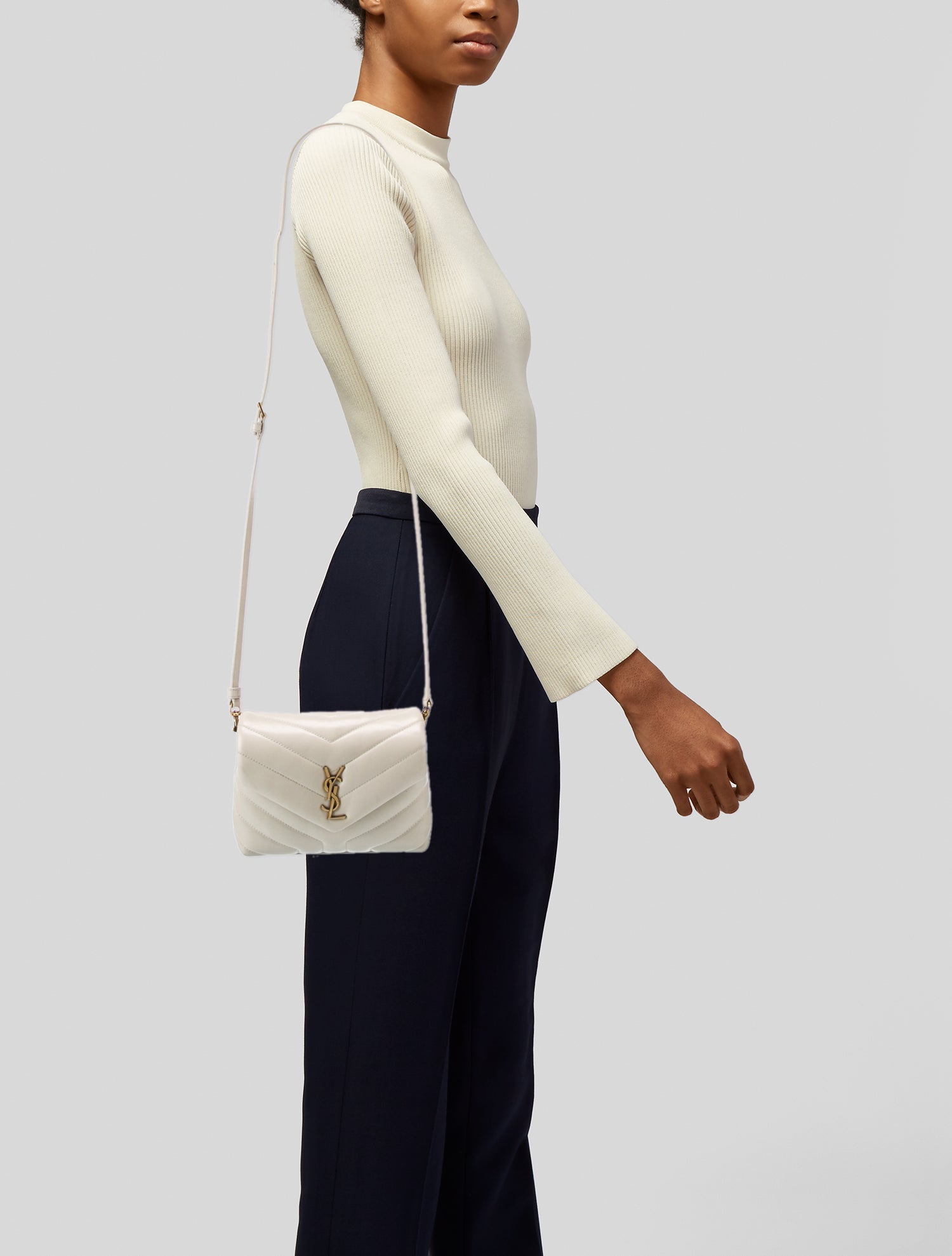 Saint Laurent Leather LouLou Toy