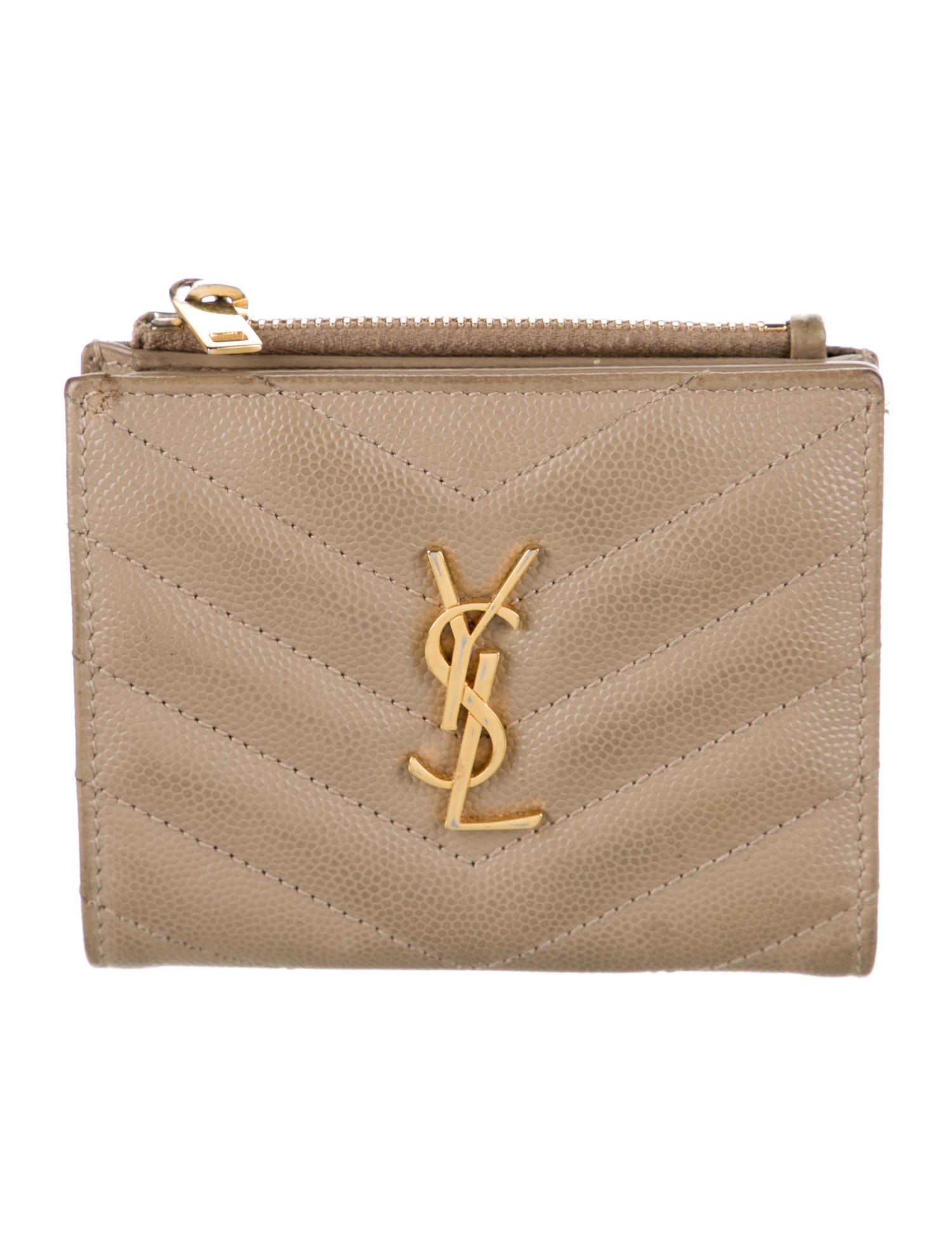 Saint Laurent 2019 Chevron Wallet