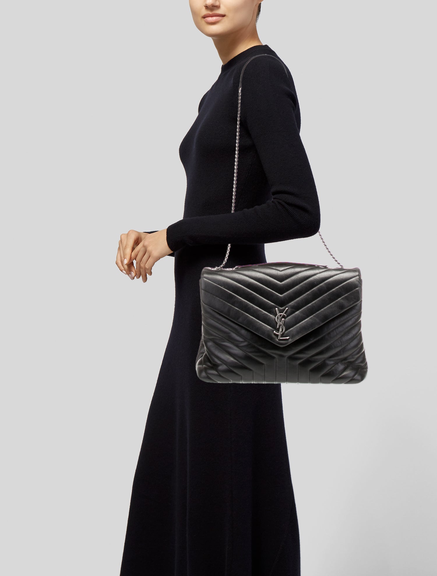 Saint Laurent Quilted LouLou