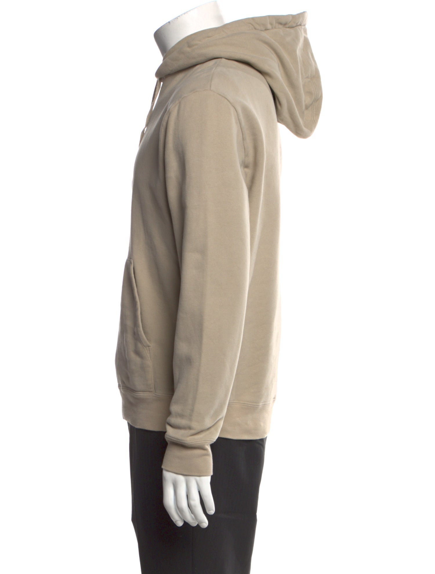 Saint Laurent Signature Logo Archive Logo Hoodie