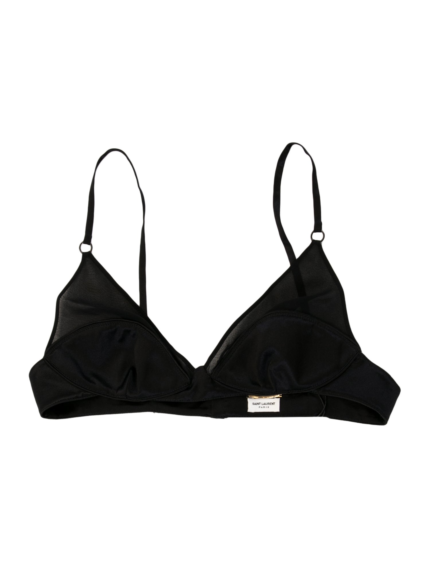 Saint Laurent Strapless Crop Top w/ Tags