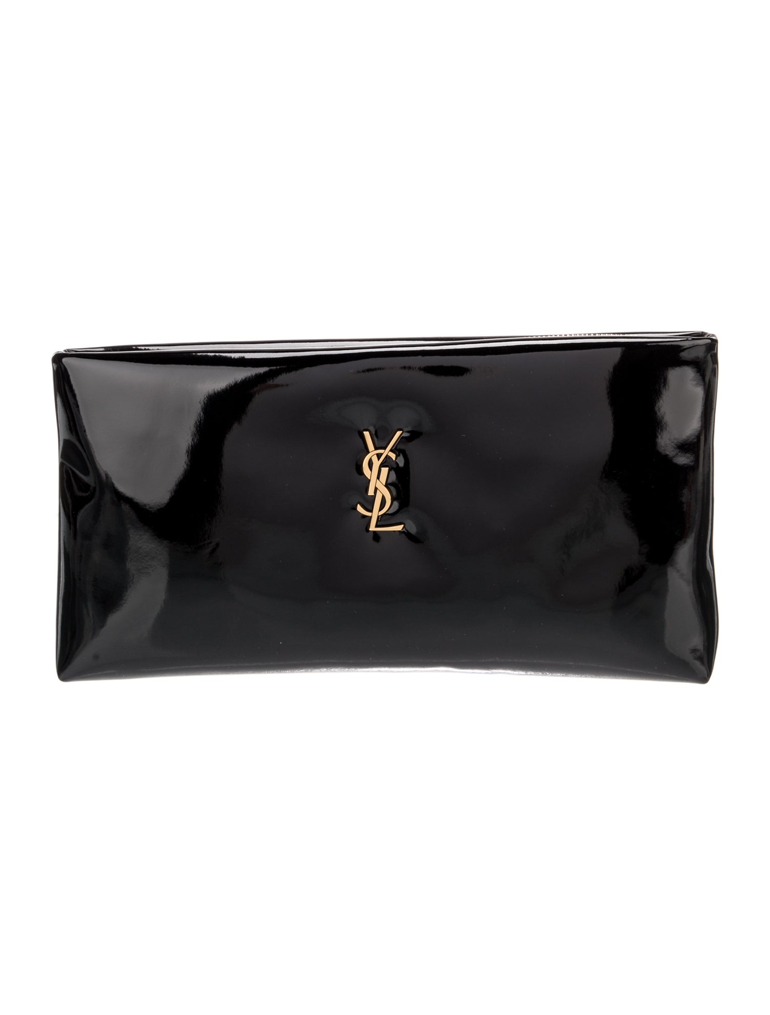 Saint Laurent Patent Leather Clutch 2024