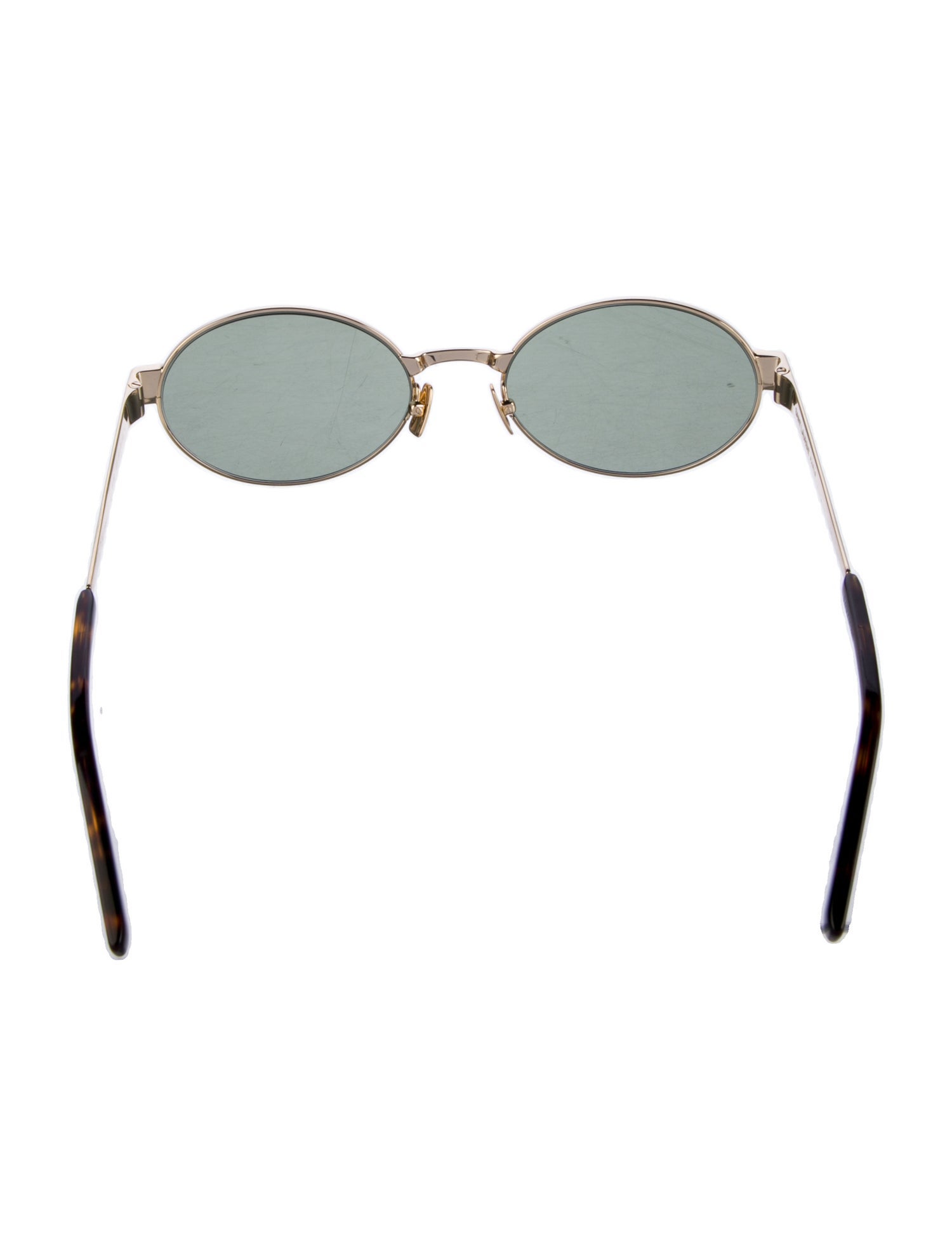 Saint Laurent Round Tinted Sunglasses