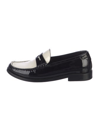 Saint Laurent Patent Leather Loafers