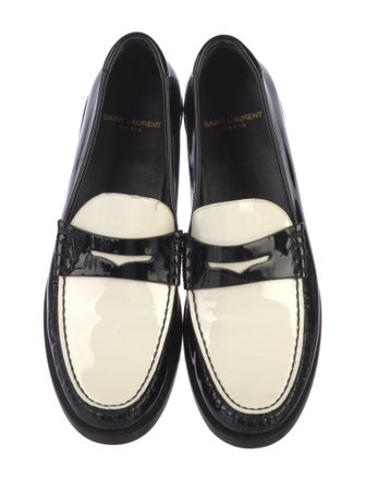 Saint Laurent Patent Leather Loafers