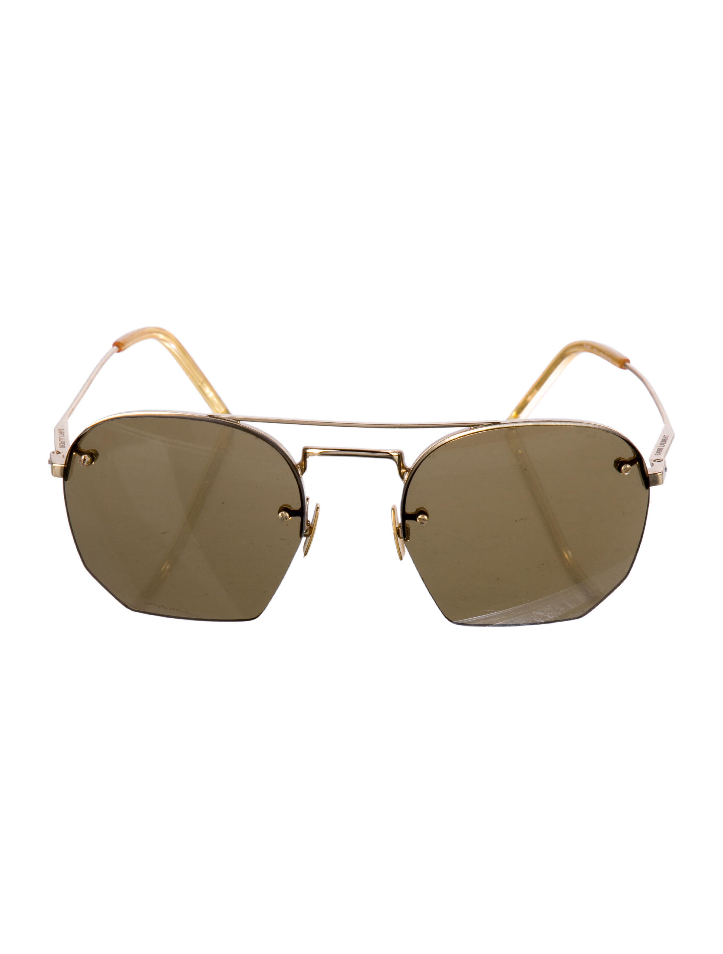 Saint Laurent Square Tinted Sunglasses
