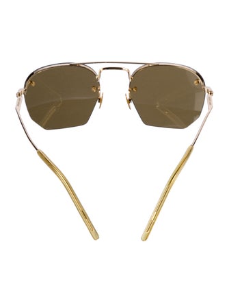 Saint Laurent Square Tinted Sunglasses