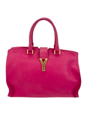 Saint Laurent Leather Y Cabas Small