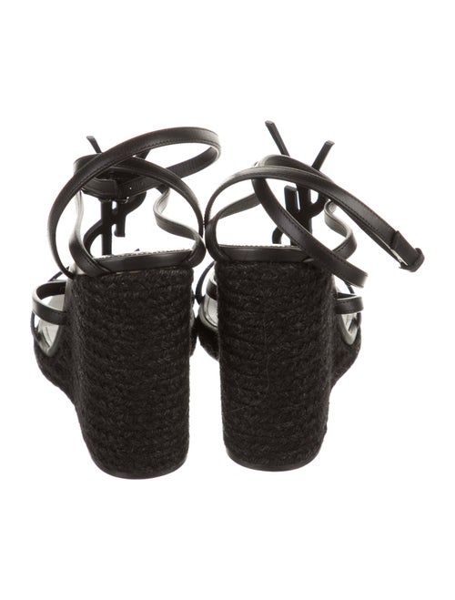 Saint Laurent Leather Espadrilles