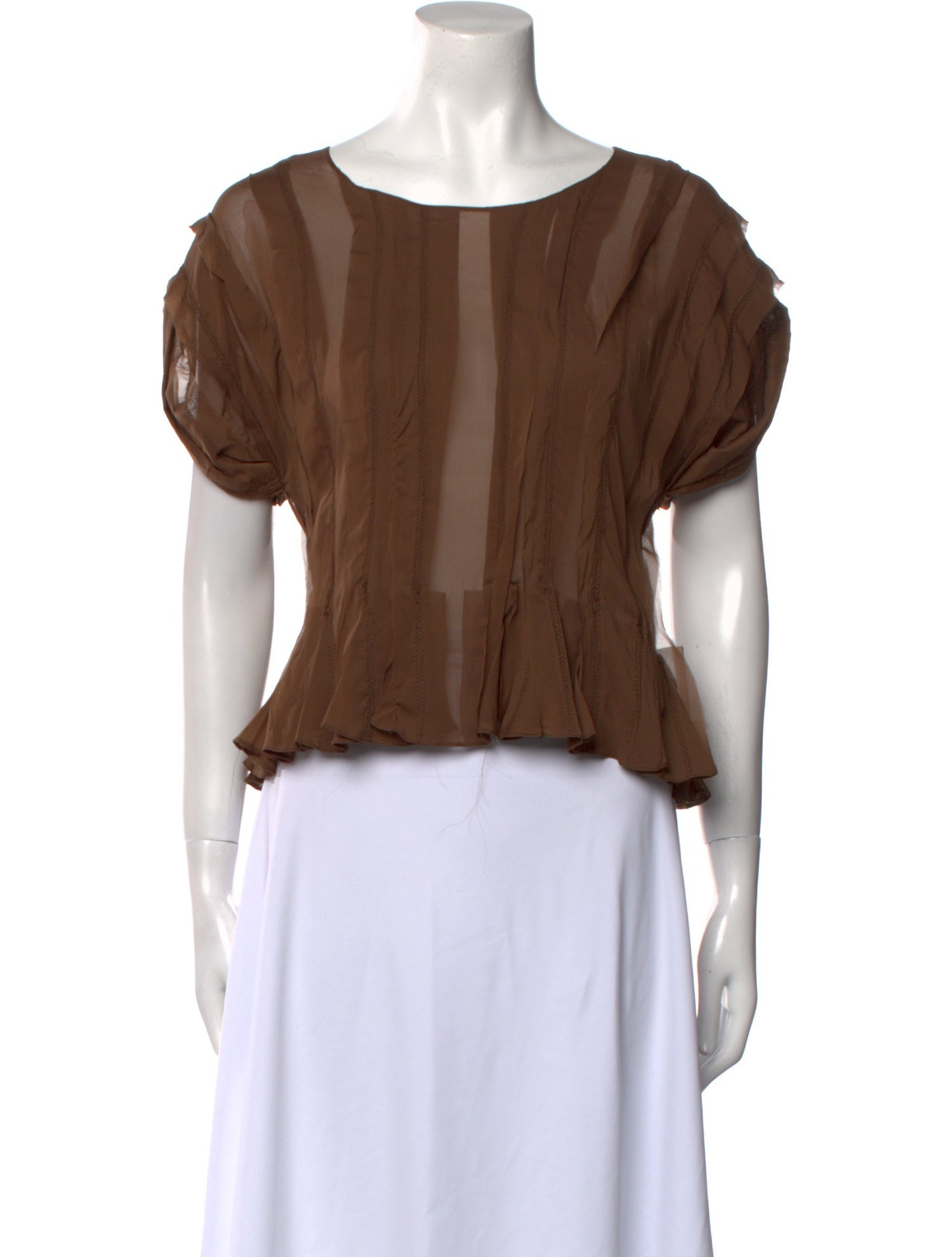 Yves Saint Laurent Rive Gauche Vintage 2002 Crop Top