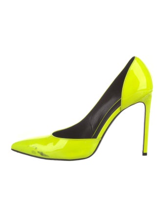 Saint Laurent Leather D'Orsay Pumps