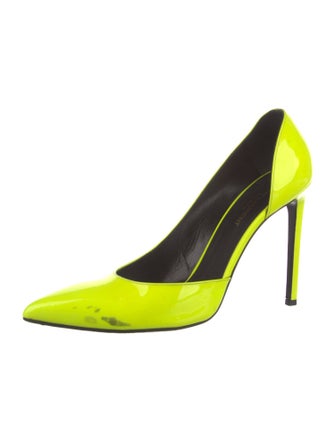 Saint Laurent Leather D'Orsay Pumps