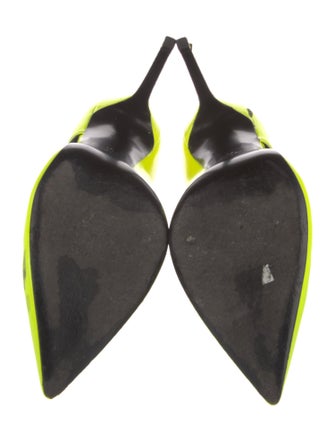 Saint Laurent Leather D'Orsay Pumps