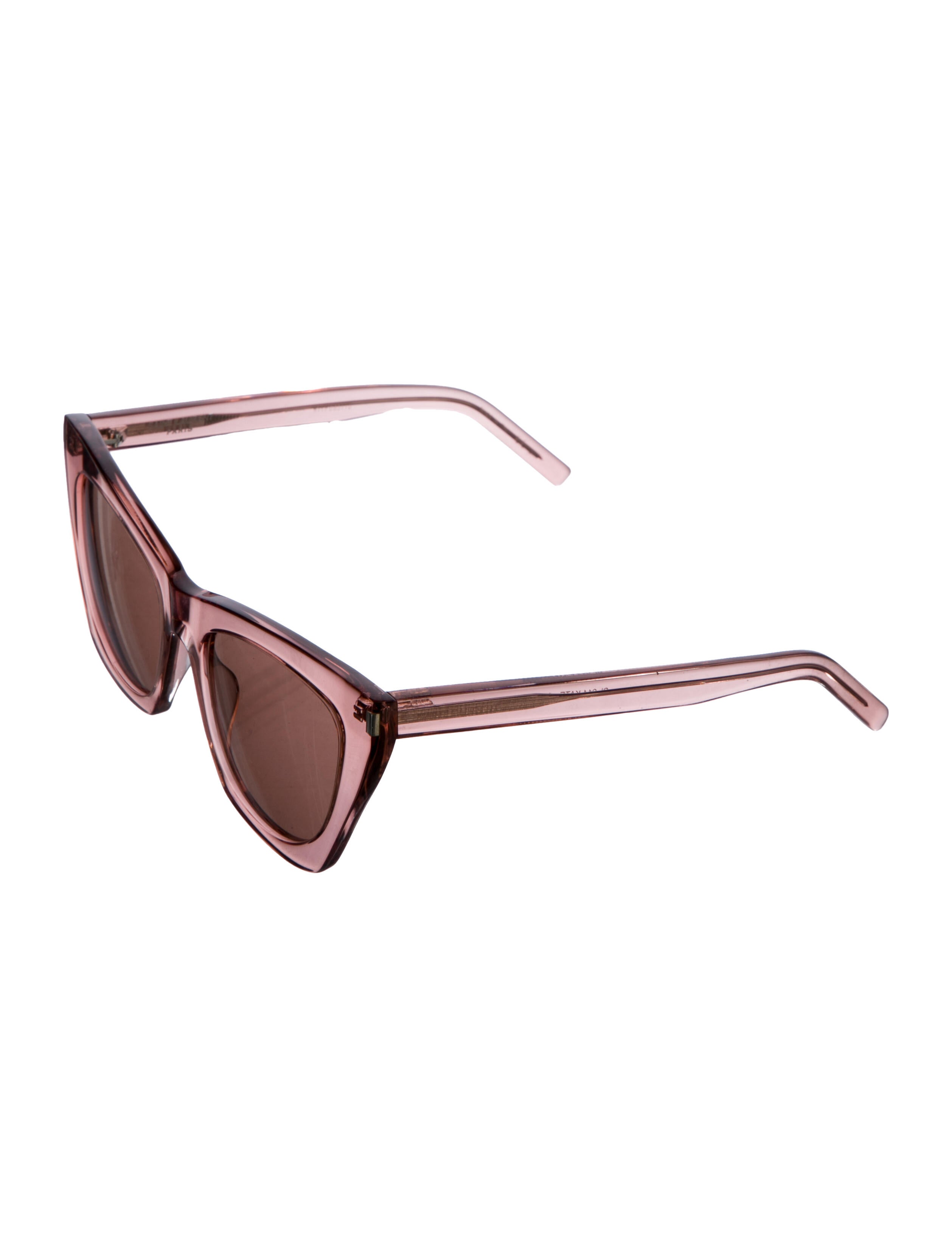 Saint Laurent Cat-Eye Mirrored Sunglasses
