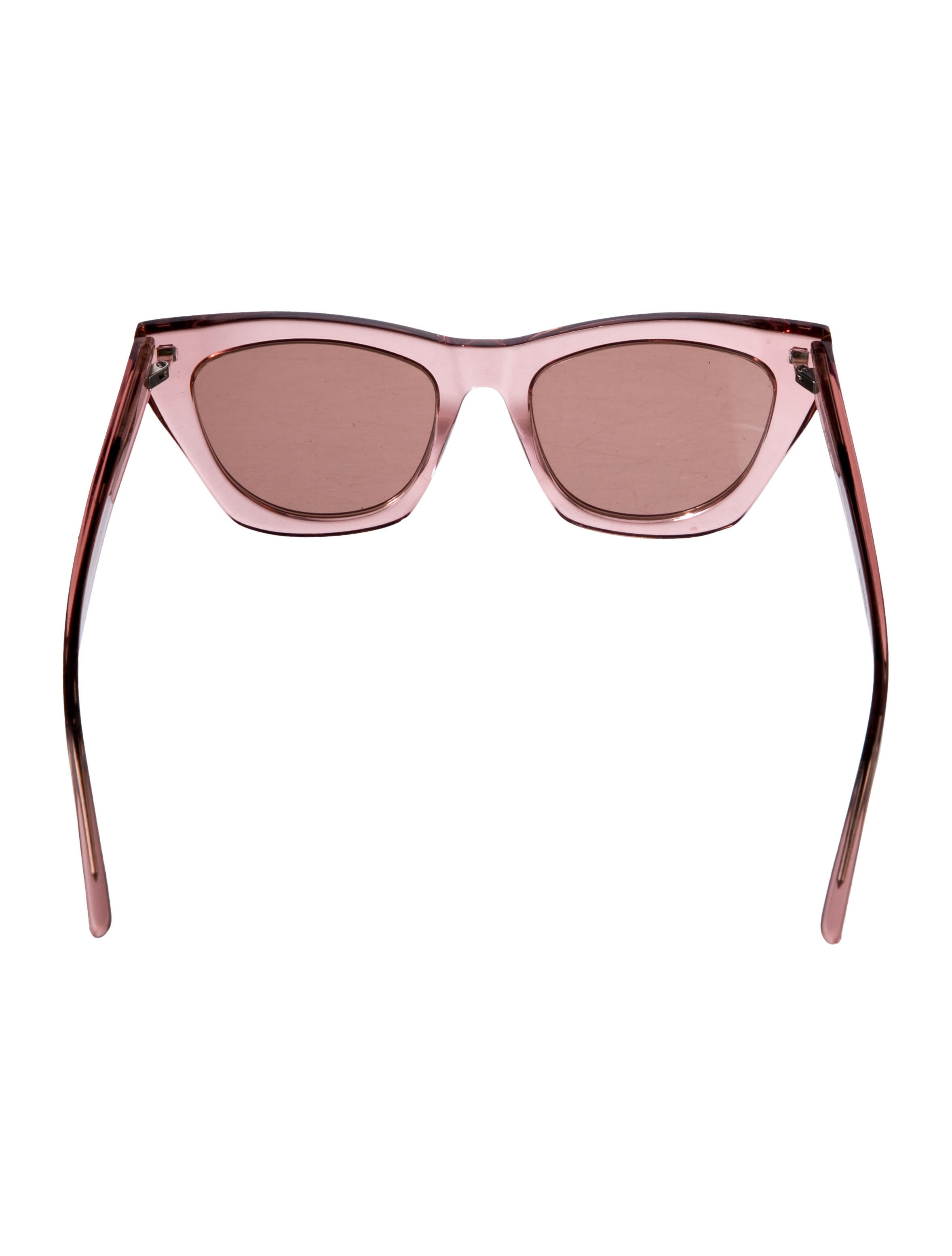 Saint Laurent Cat-Eye Mirrored Sunglasses