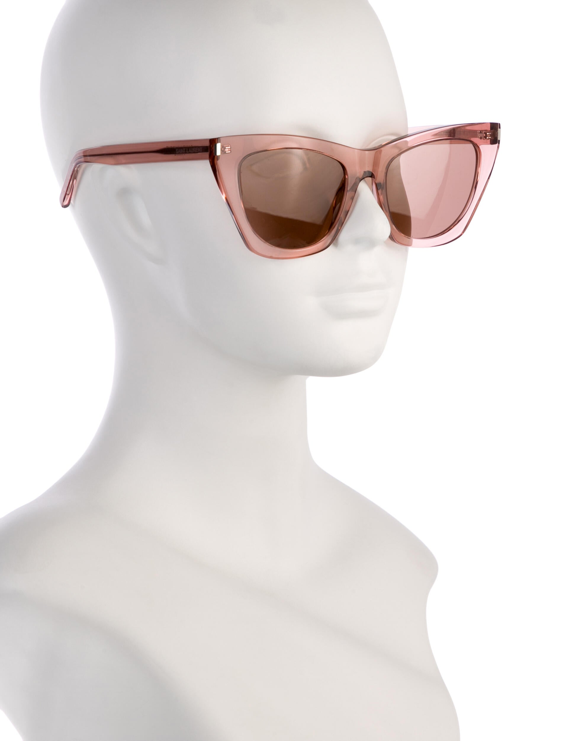 Saint Laurent Cat-Eye Mirrored Sunglasses