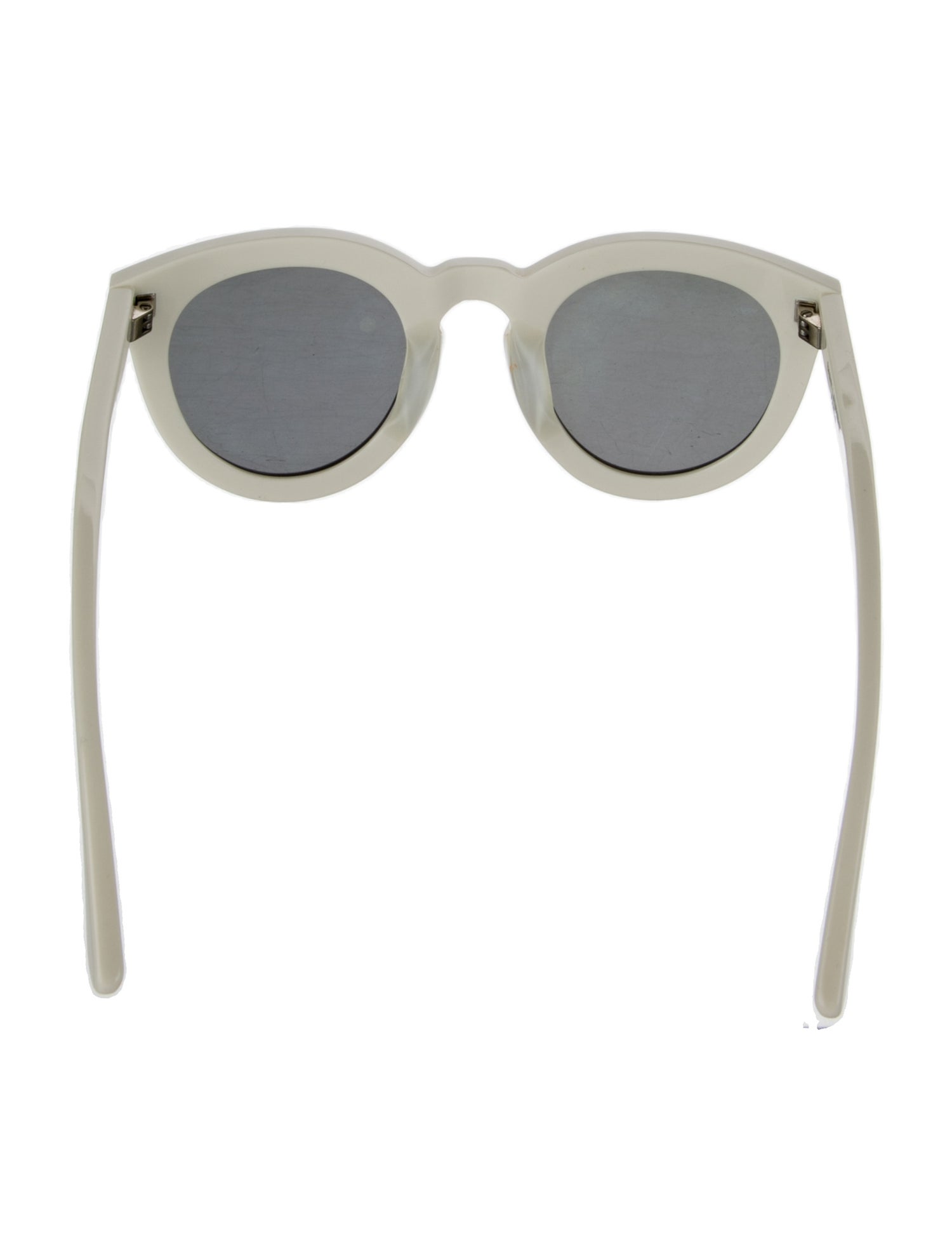 Saint Laurent Round Mirrored Sunglasses
