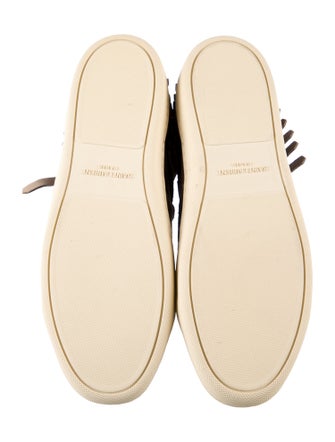Saint Laurent Suede Camouflage Print Sneakers