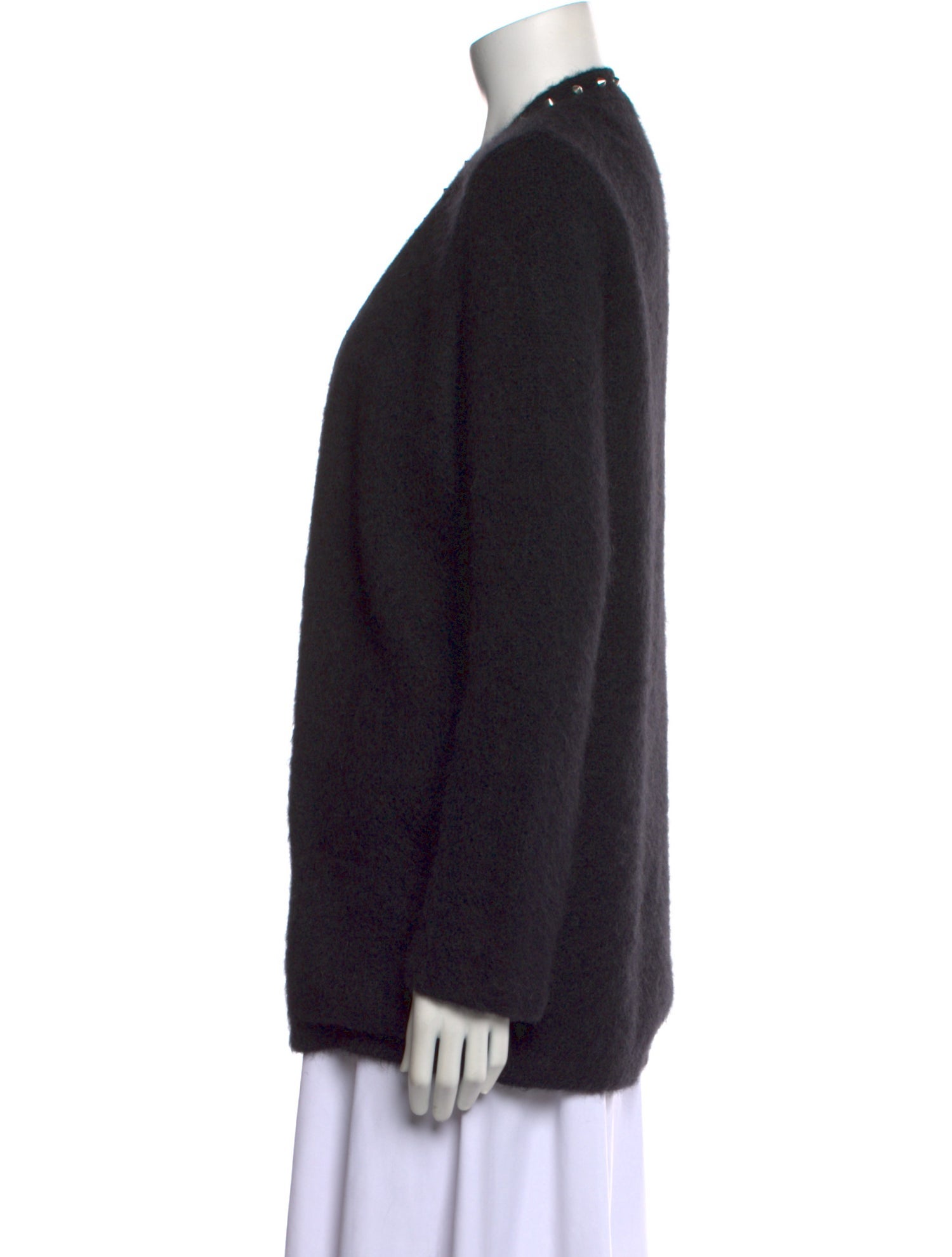 Saint Laurent Mohair V-Neck Sweater