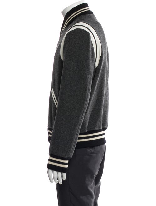 Saint Laurent 2017 Virgin Wool Varsity Jacket