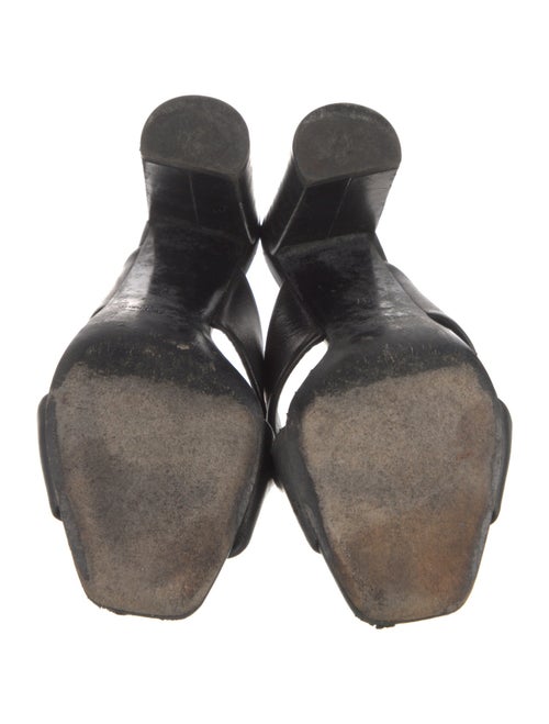 Saint Laurent Leather Slides