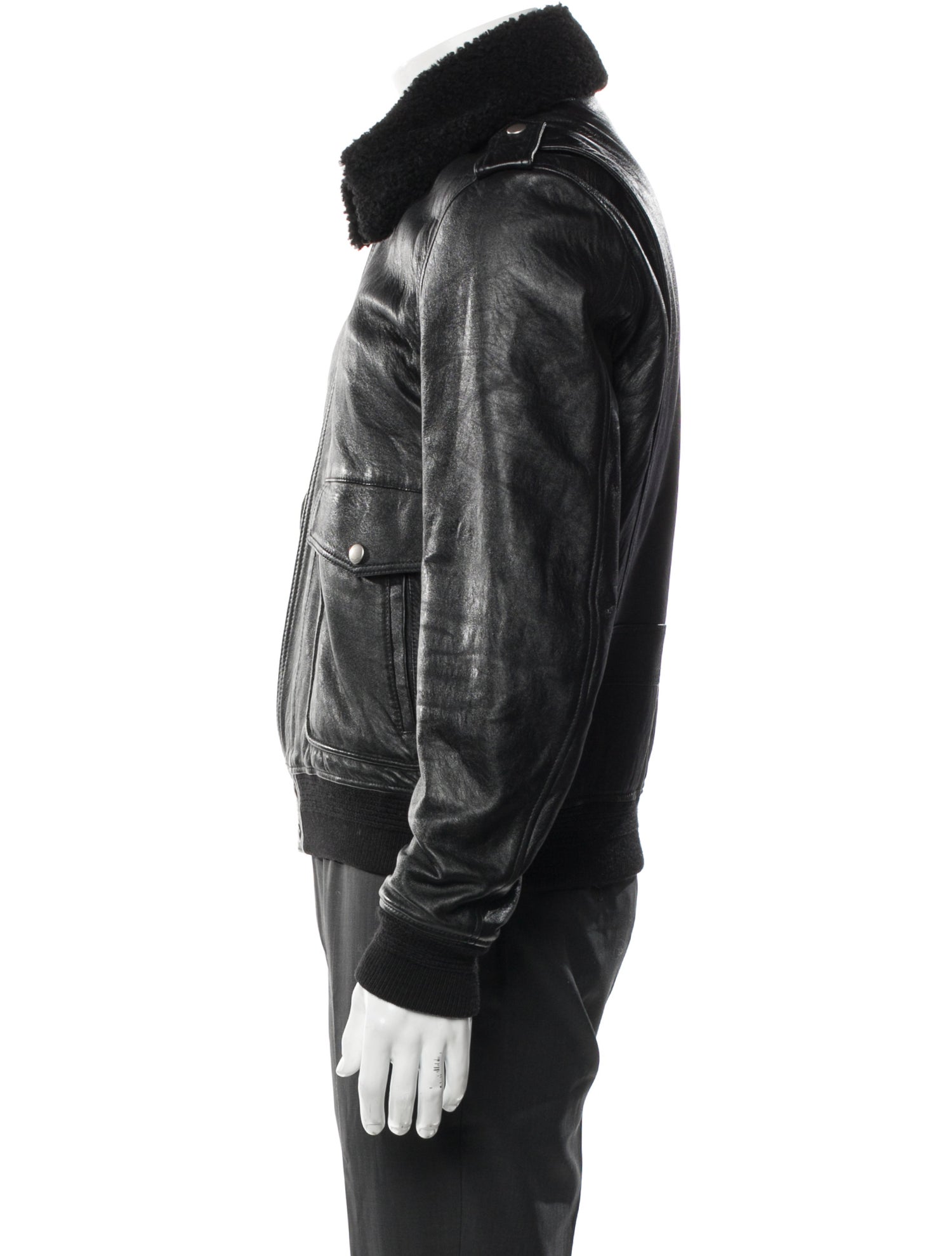 Saint Laurent 2019 Lambskin Moto Jacket