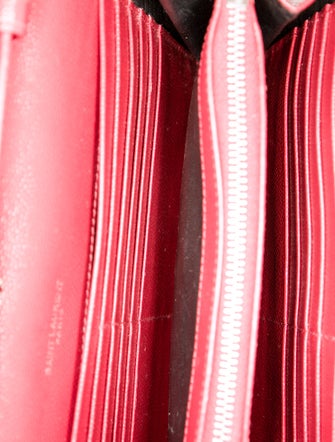 Saint Laurent Leather Evening Bag