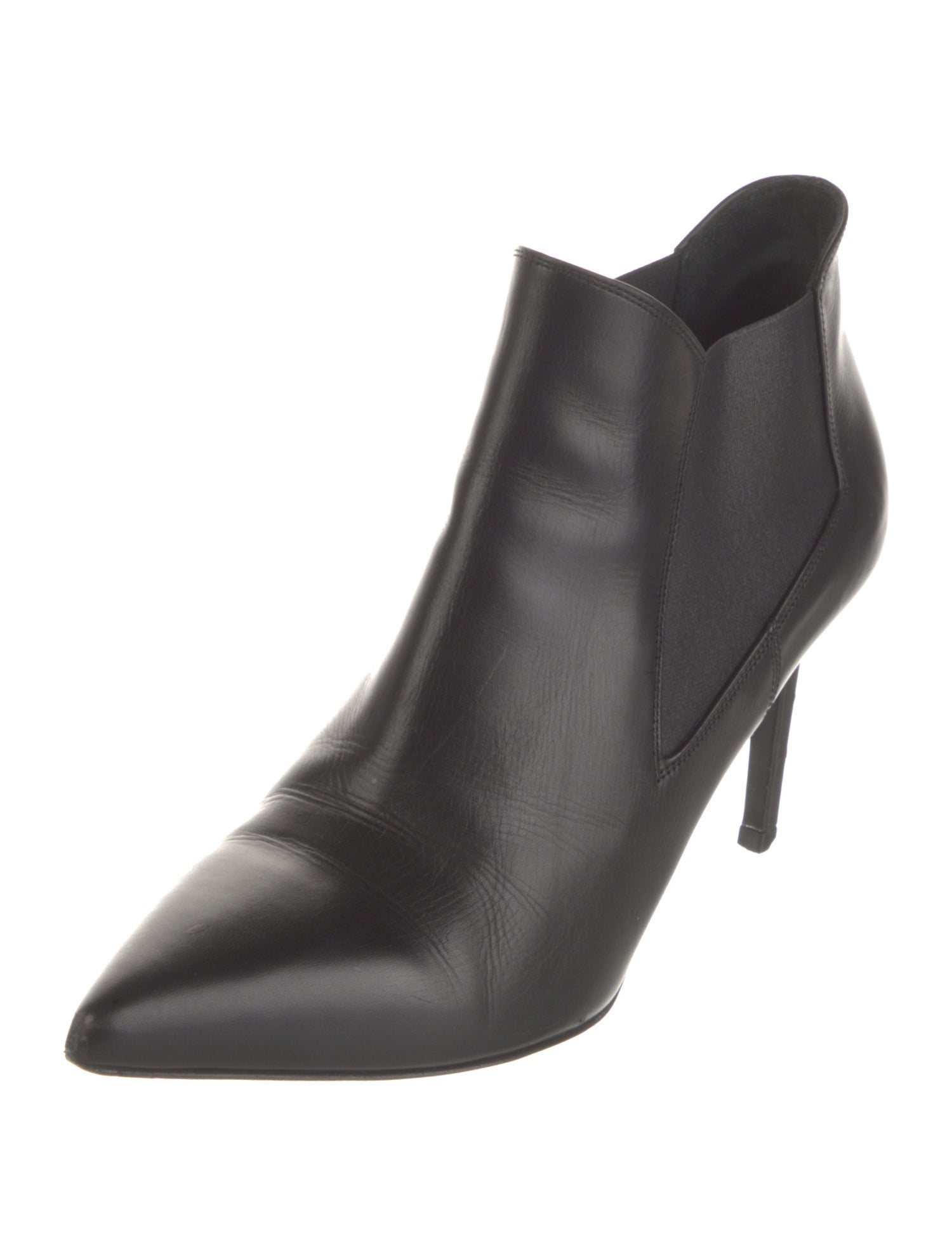 Saint Laurent Leather Chelsea Boots