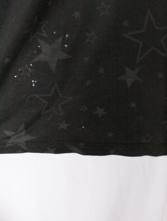 Saint Laurent Scoop Neck Short Sleeve T-Shirt