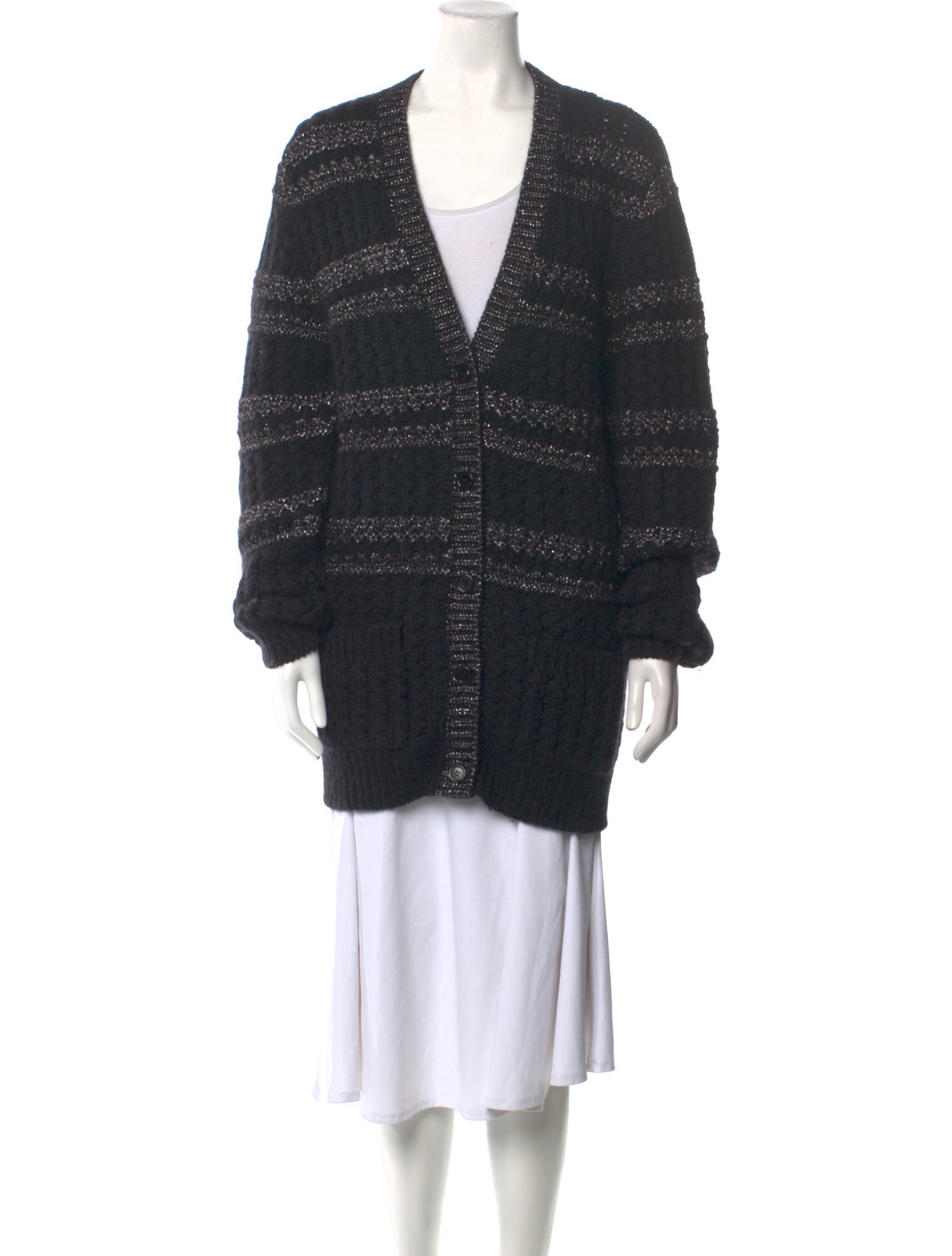 Saint Laurent Wool Striped Sweater