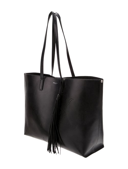 Saint Laurent Leather Tote East West
