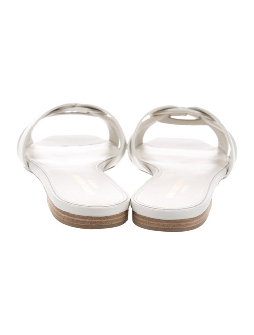 Saint Laurent Leather Slides