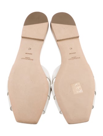 Saint Laurent Leather Slides