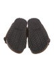 Saint Laurent Ponyhair Animal Print Slides
