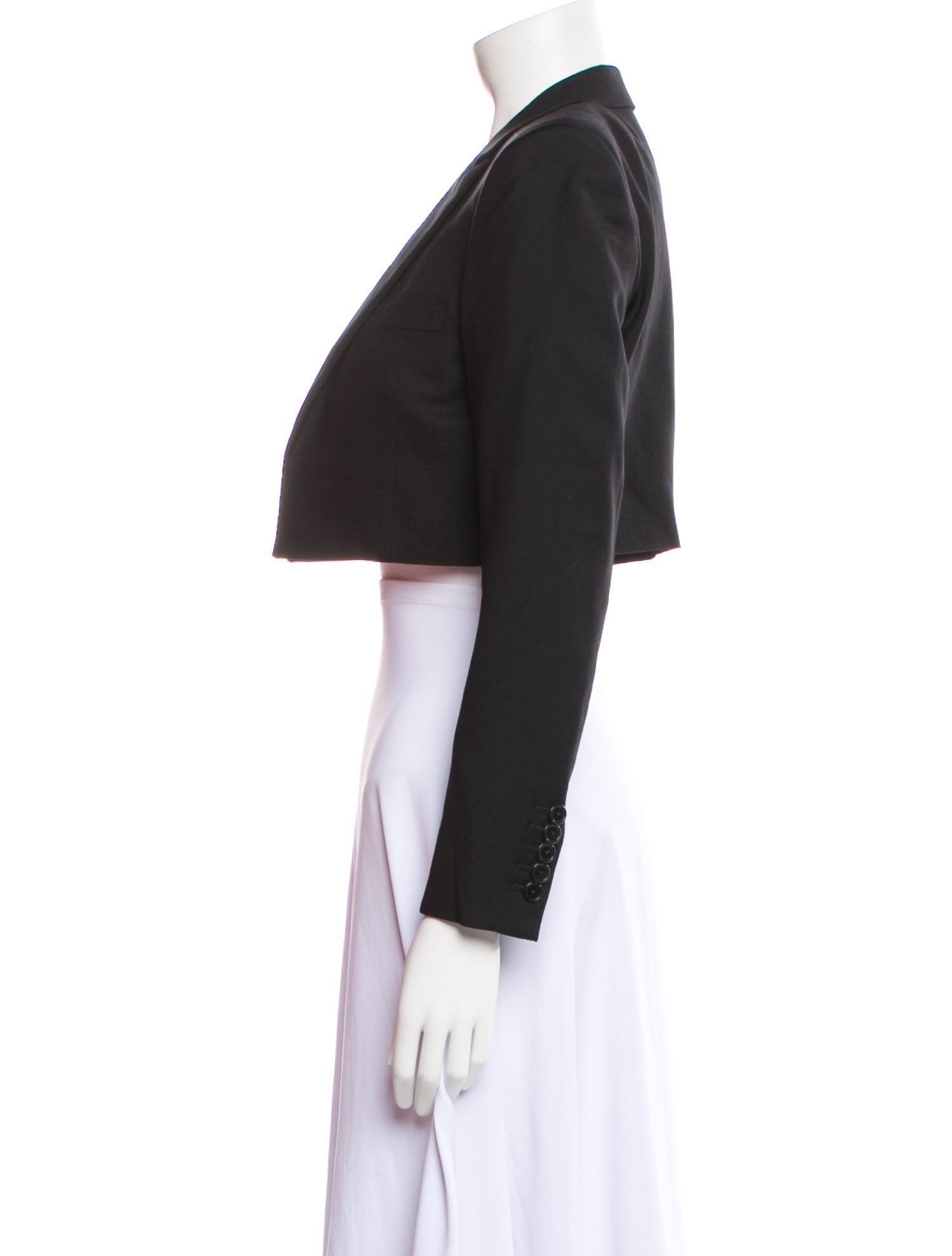 Saint Laurent Virgin Wool Bolero