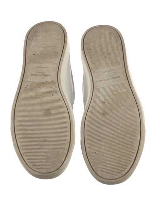 Saint Laurent Leather Animal Print Sneakers