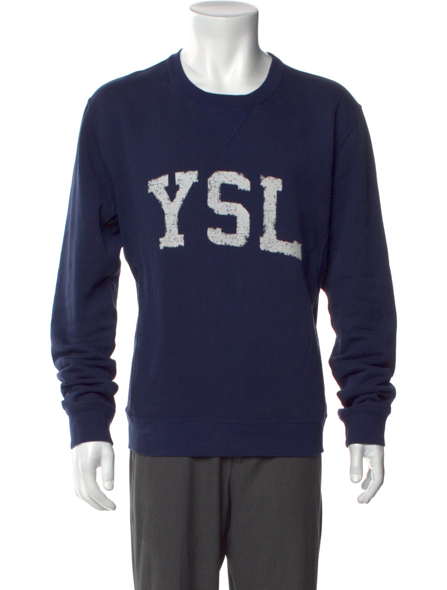 Saint Laurent 2021 Logo Pullover