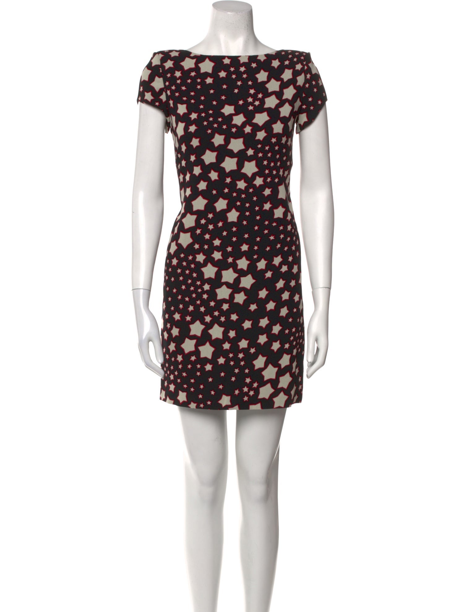 Saint Laurent Printed Mini Dress