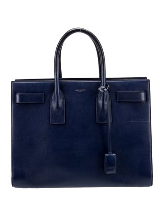 Saint Laurent Leather Sac De Jour Large