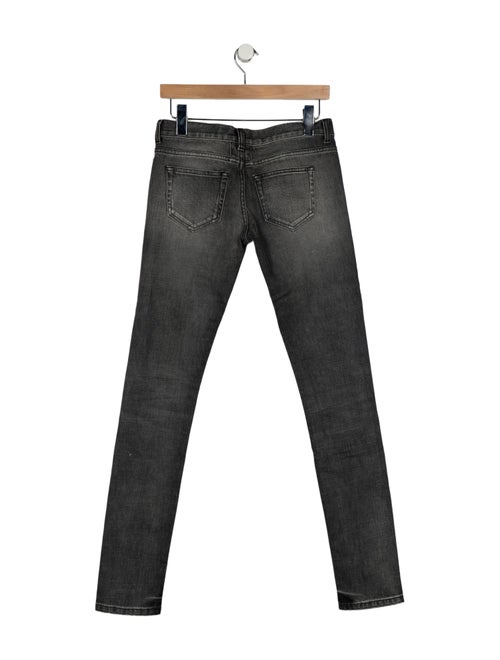 Saint Laurent Low-Rise Skinny Leg Jeans