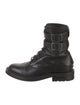 Saint Laurent Leather Combat Boots