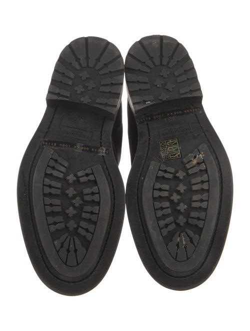 Saint Laurent Leather Combat Boots