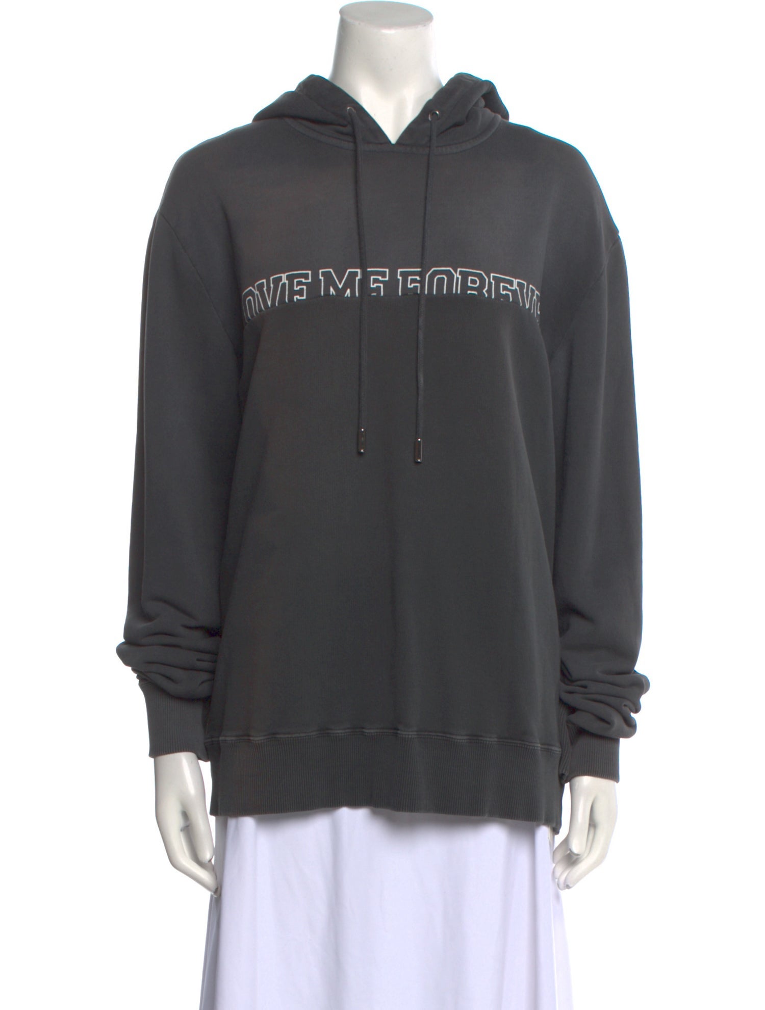 Saint Laurent Graphic Print Crew Neck Sweatshirt