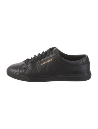 Saint Laurent Leather Sneakers