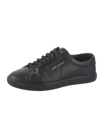 Saint Laurent Leather Sneakers