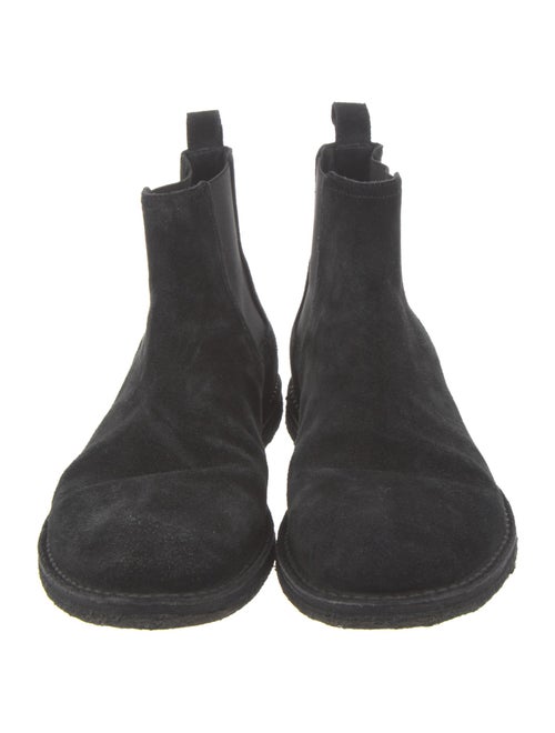 Saint Laurent Suede Chelsea Boots