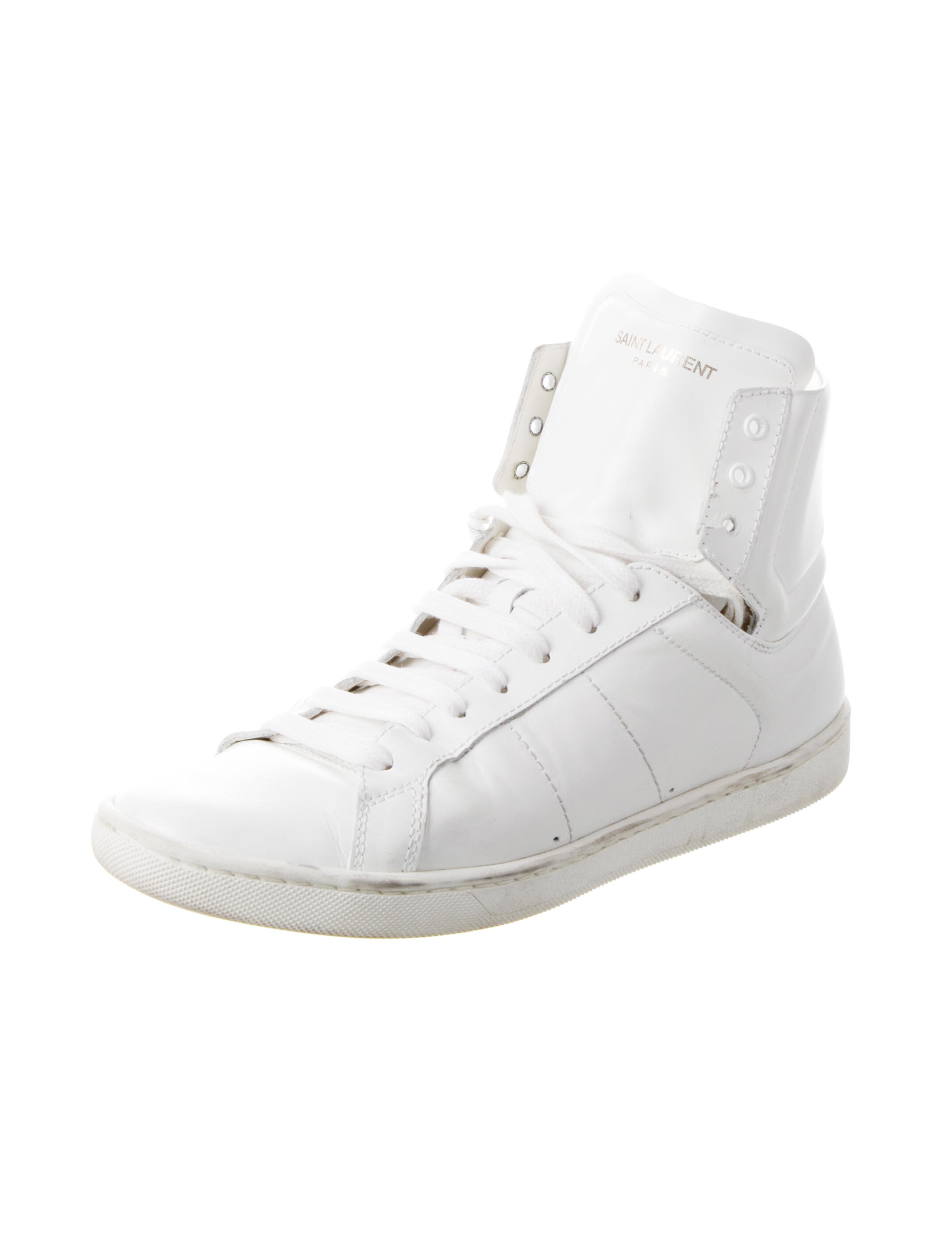 Saint Laurent Leather Sneakers