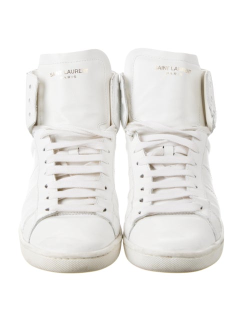 Saint Laurent Leather Sneakers
