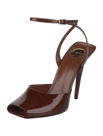 Saint Laurent Satin Sandals