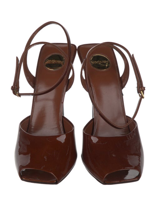Saint Laurent Satin Sandals